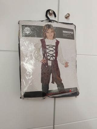 Disfraz de posadero niño 5-6 años