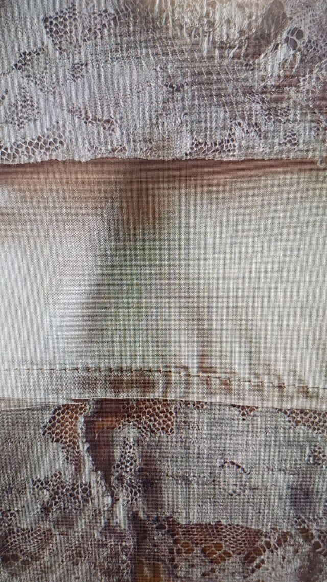 Gonna pizzo beige Rinascimento