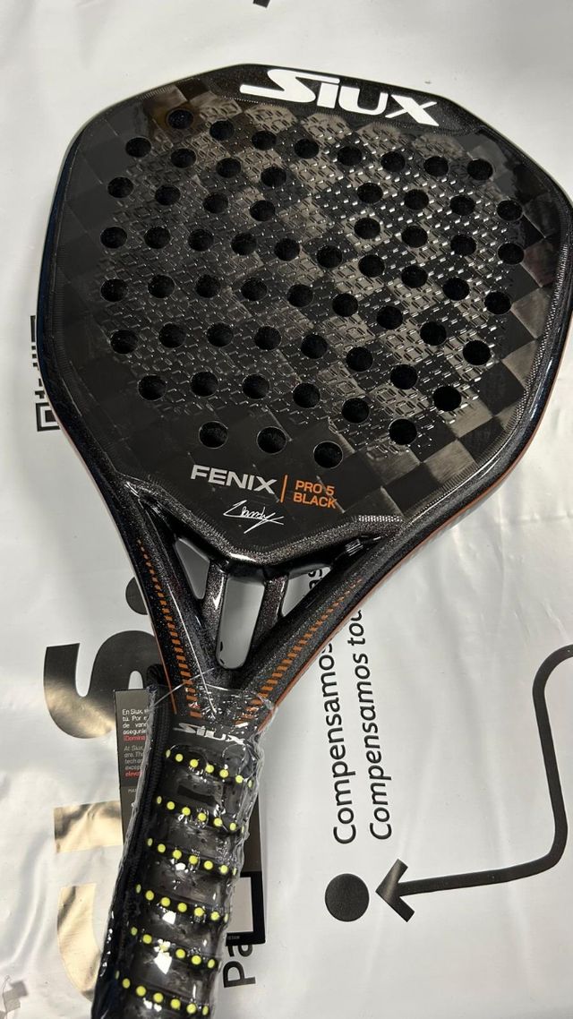 Pala pádel Siux Fénix Pro 5 Black 2025