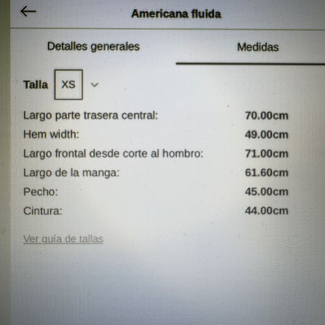 Blazer / americana larga fluida cuadros gris