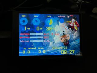 Display ASUS 3,5'' USB - CPU/GPU/RAM