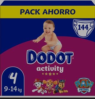 Dodot Activity Talla 4 - 144uds