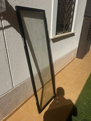 Cristal ventana negro - sin usar
