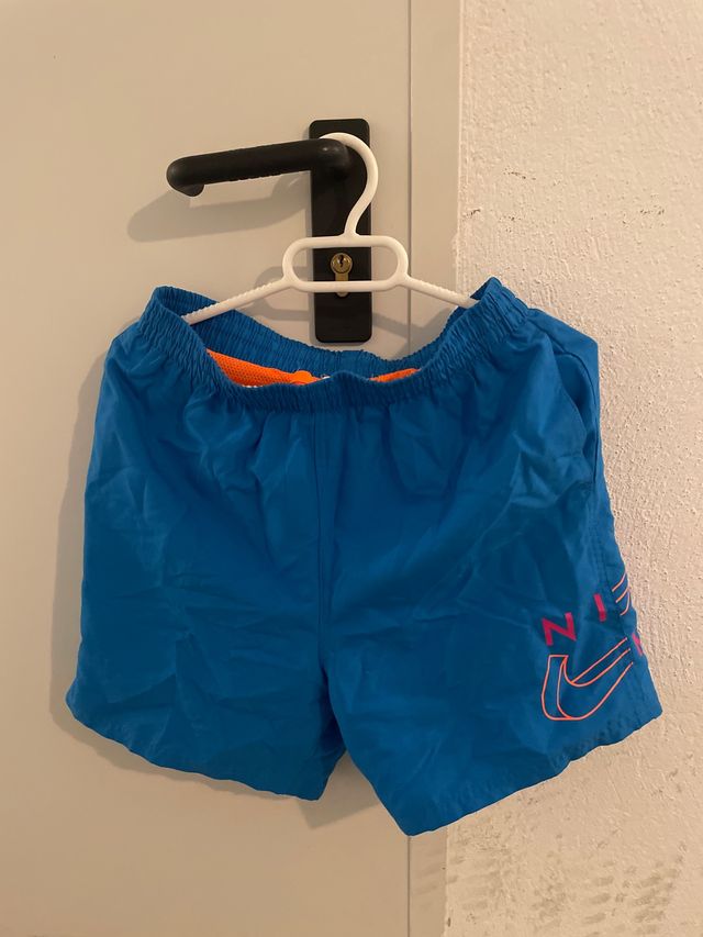 Bañador Nike azul niño 2x1