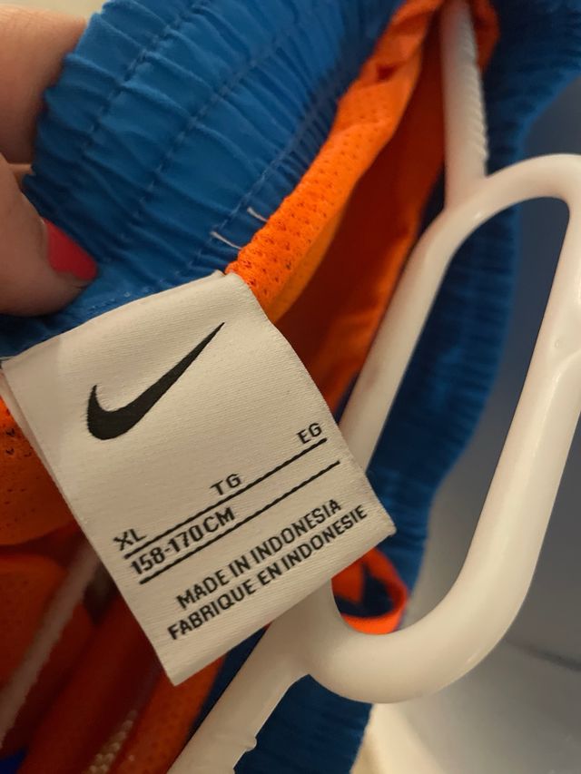 Bañador Nike azul niño 2x1