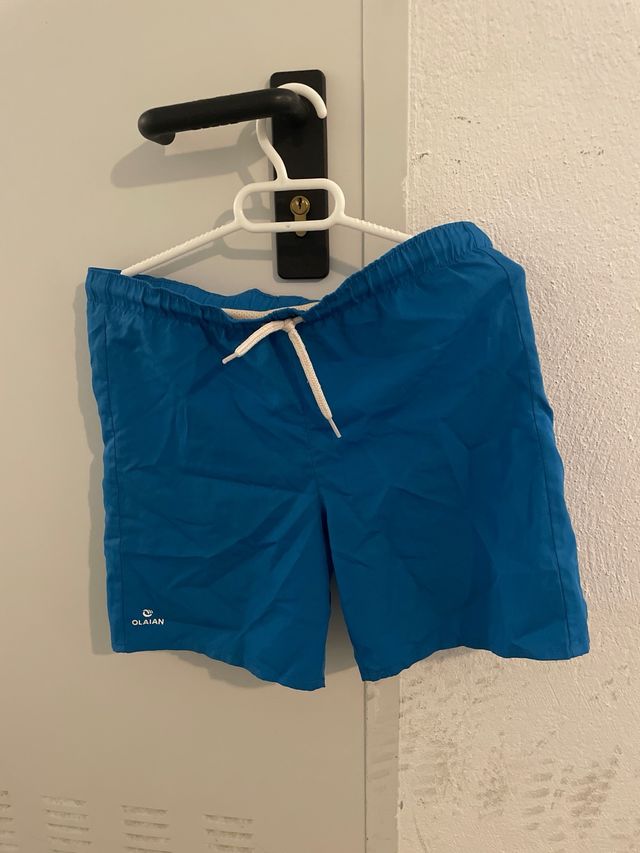 Bañador Nike azul niño 2x1