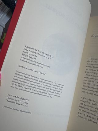 Libro: El libro del voyeur de Pablo Gallo