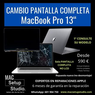 RIPARAZIONE DELLO SCHERMO - MACBOOK PRO