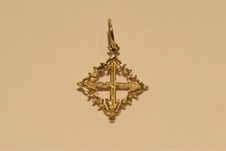 CRUZ MALLORQUINA DE ORO 18K/2.5Gr
