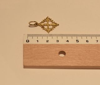 CRUZ MALLORQUINA DE ORO 18K/2.5Gr