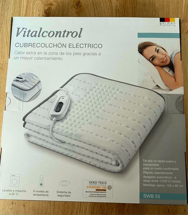 Cubrecolchón eléctrico Vitalcontrol