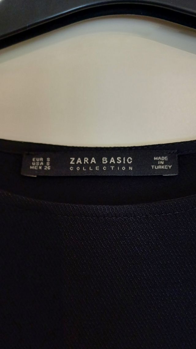 Maglione Zara nero M - maniche trasparenti
