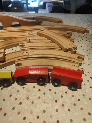 Tren de madera IKEA - Juguete