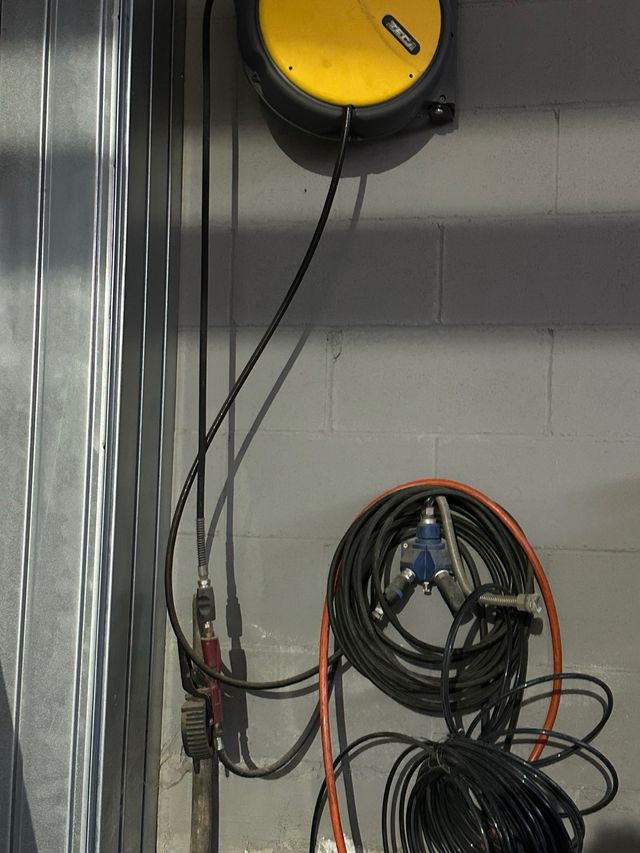 Alargo aire y válvulas aire taller