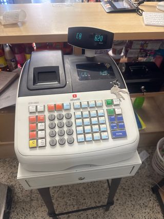 Caja registradora Olivetti ECR 6800