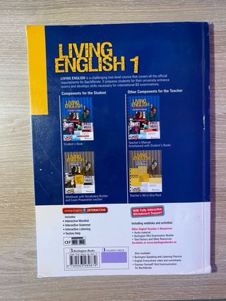 Libro Inglés 1°Bachillerato Burlington Books