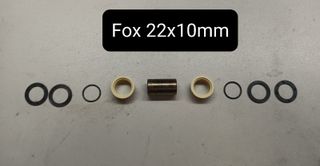 Casquillos amortiguador 22x10mm Fox 5 piezas