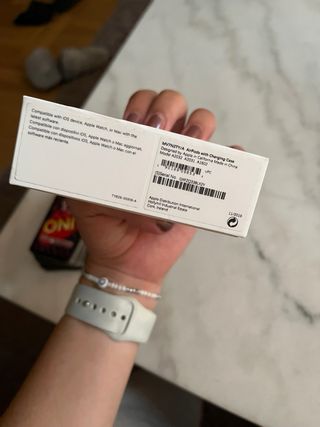 AirPods Apple blancos - Caja