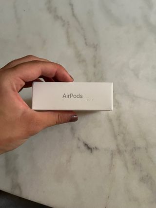 AirPods Apple blancos - Caja