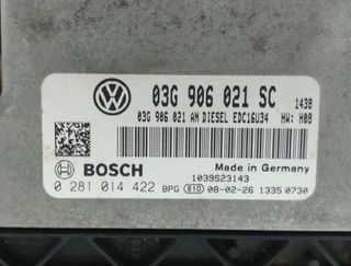 Centralita motor uce 0281014422 seat leon 2154649