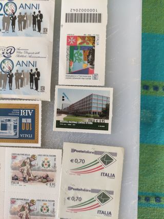 26 Francobolli Italia