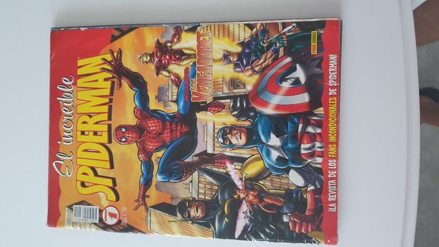 Cómics spectacular spiderman 
5 euros los 3 comic