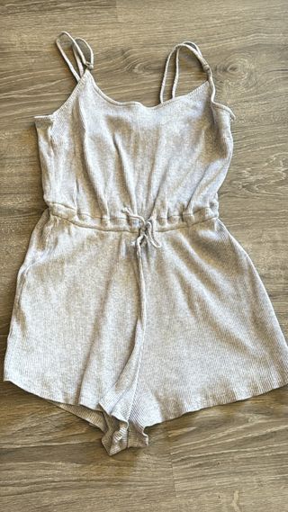 Mono corto gris - Ropa mujer