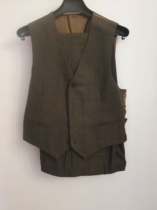 Traje marrón Dustin - Hombre
