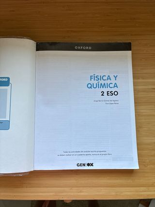 Física y Química 2º ESO. Libro del estudiante. ...