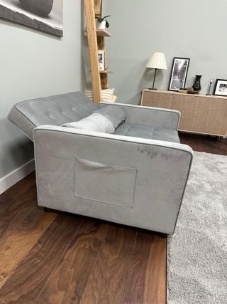 Sofá cama 2 plazas - Gris