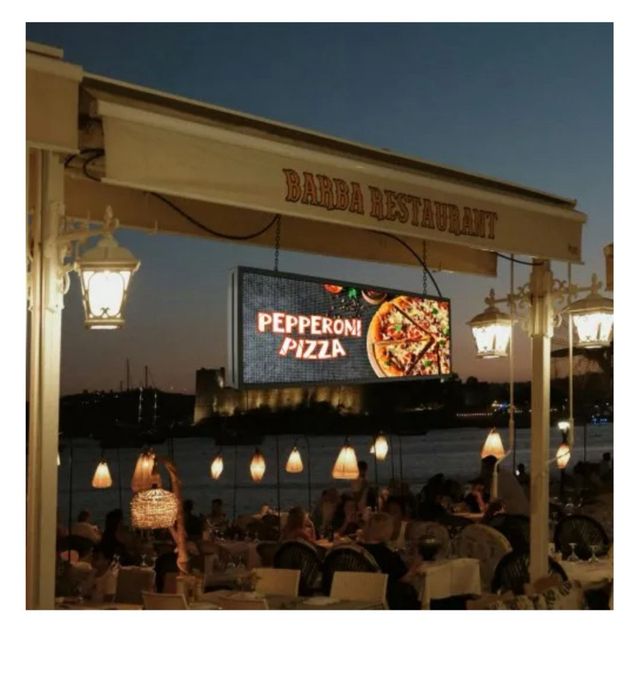 Panel LED publicitario 99x41cm