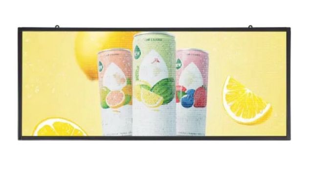 Panel LED publicitario 99x41cm