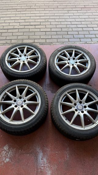 4 Llantas 17" Mercedes - cubiertas nuevas