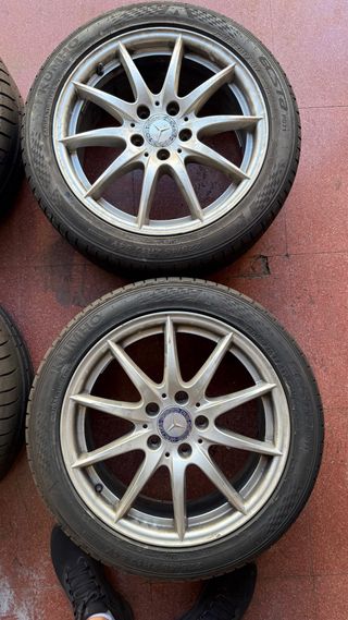 4 Llantas 17" Mercedes - cubiertas nuevas