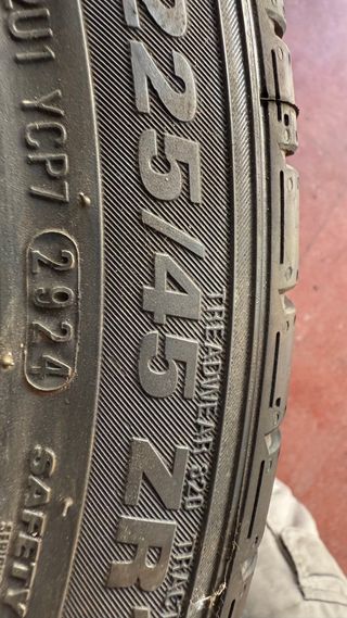4 Llantas 17" Mercedes - cubiertas nuevas