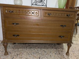 Sinfonier o cómoda antiguo de madera