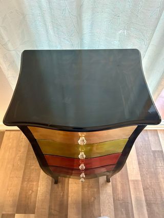 Cómoda 5 cajones multicolor