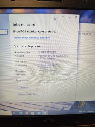 Notebook Fujitsu LifeBook P701 - 6GB RAM, SSD 256G