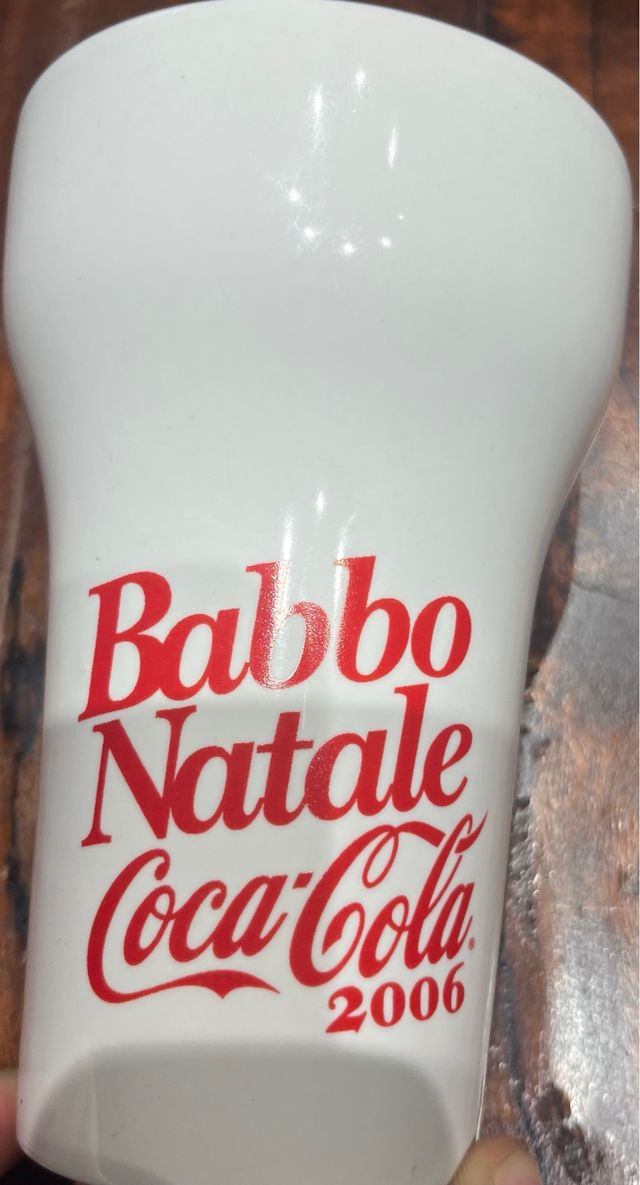 Tazza natalizia collezione Coca Cola 2006