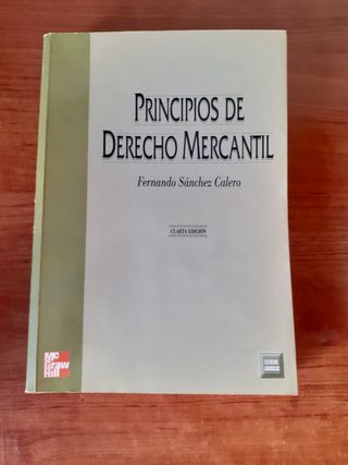 Principios de Derecho Mercantil