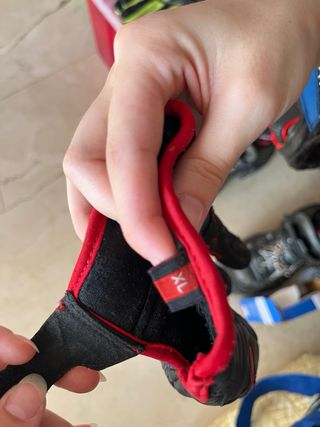 Guantes moto Seventy de piel. 