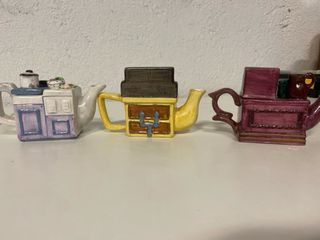 3 Teteras vintage de cocina única