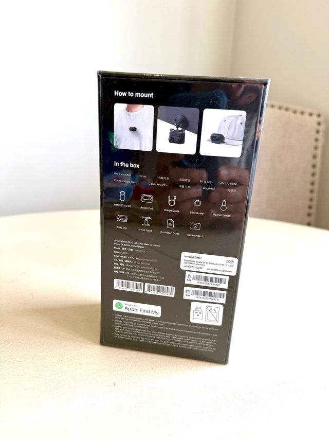 Insta 360 Go 3s 128 precintada y con garantía