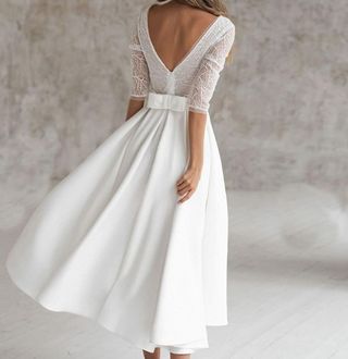 Vestido novia blanco