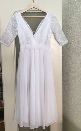 Vestido novia blanco