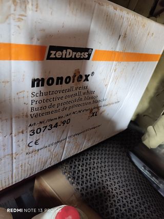 Mono textil zetDress blanco