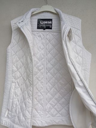Gilet UMM bianco vintage