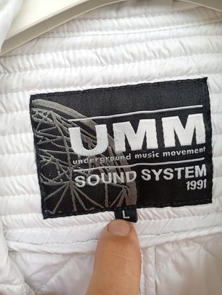 Gilet UMM bianco vintage