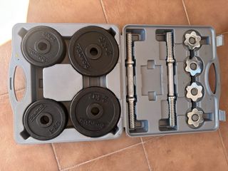 Mancuernas 20kg - Juego completo