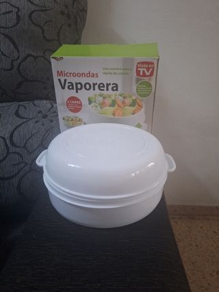 Vaporera Microondas 2 Capas